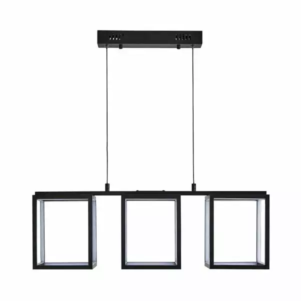 Dunelm Depere 3 Light Integrated LED Black Ceiling Fitting 7 Dunelm Depere 3 Light Integrated LED Black Ceiling Fitting - Image 5