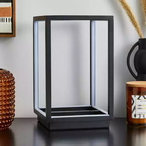 Dunelm Depere Integrated LED Black Table Lamp 4 Dunelm Depere Integrated LED Black Table Lamp - Image 2