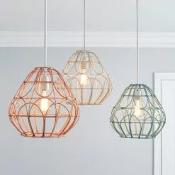 Dunelm Decorative Cane Easy Fit Pendant 12 Dunelm Decorative Cane Easy Fit Pendant -all lighting Sales Store 30753398 alt06