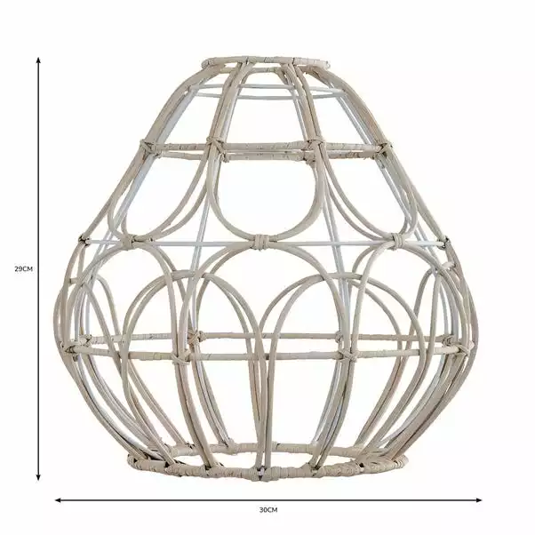 Dunelm Decorative Cane Easy Fit Pendant 8 Dunelm Decorative Cane Easy Fit Pendant - Image 6