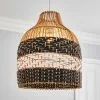 Dunelm Yanha Rattan Easy Fit Pendant 40cm 1 Dunelm Yanha Rattan Easy Fit Pendant 40cm -all lighting Sales Store 30753427