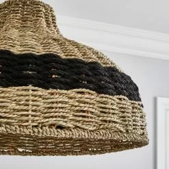 Dunelm Yanha Rattan Easy Fit Pendant 40cm 10 Dunelm Yanha Rattan Easy Fit Pendant 40cm -all lighting Sales Store 30753433 alt02