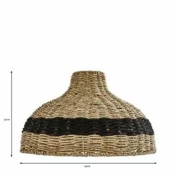 Dunelm Yanha Rattan Easy Fit Pendant 40cm 13 Dunelm Yanha Rattan Easy Fit Pendant 40cm -all lighting Sales Store 30753433 alt07