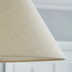 Dunelm Luna Conical Natural Shade 35cm 8 Dunelm Luna Conical Natural Shade 35cm -all lighting Sales Store 30754790 alt02