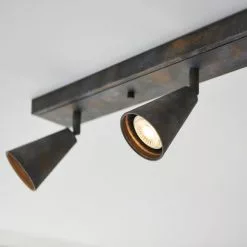 Dunelm Grove Grey 4 Light Spotlight Bar 12 Dunelm Grove Grey 4 Light Spotlight Bar -all lighting Sales Store 30754825 alt04