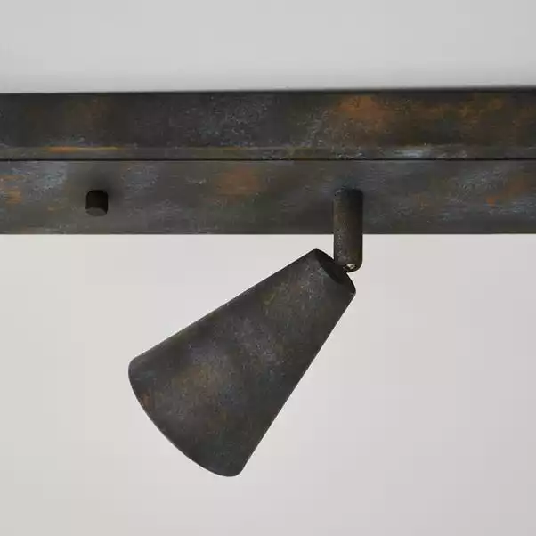 Dunelm Grove Grey 4 Light Spotlight Bar 8 Dunelm Grove Grey 4 Light Spotlight Bar - Image 6