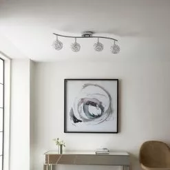 Dunelm Cecillie 4 Light Spotlight Bar 11 Dunelm Cecillie 4 Light Spotlight Bar -all lighting Sales Store 30754828 alt03