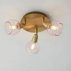 Dunelm Tia 3 Light Spotlight