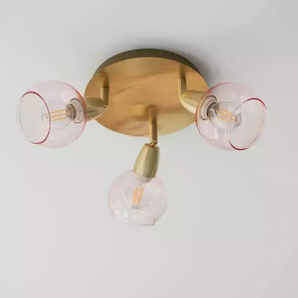 Dunelm Tia 3 Light Spotlight 4 Dunelm Tia 3 Light Spotlight - Image 2