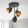 Dunelm Rolton 3 Light Gunmetal Spotlight 1 Dunelm Rolton 3 Light Gunmetal Spotlight -all lighting Sales Store 30754830