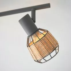 Dunelm Ohio 4 Light Grey Spotlight Bar -all lighting Sales Store 30754833 alt05