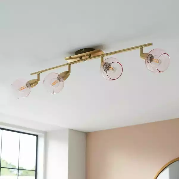 Dunelm Tia 4 Light Spotlight Bar 4 Dunelm Tia 4 Light Spotlight Bar - Image 2