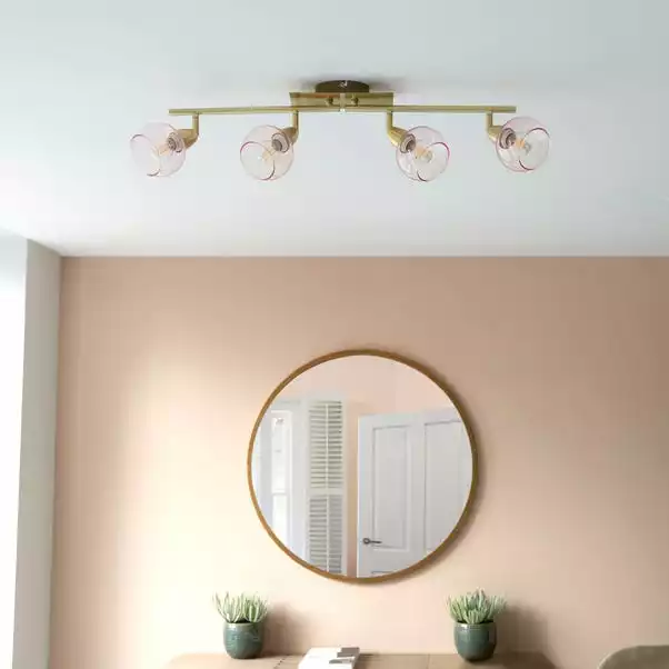 Dunelm Tia 4 Light Spotlight Bar 6 Dunelm Tia 4 Light Spotlight Bar - Image 4