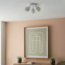 Dunelm Fearne 3 Light White Spotlight -all lighting Sales Store 30754841 alt03