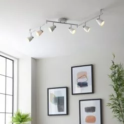 Dunelm Alto 6 Light Chrome Spotlight Bar 10 Dunelm Alto 6 Light Chrome Spotlight Bar -all lighting Sales Store 30754842 alt02