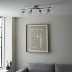 Dunelm Delavin 4 Light Satin Nickel Spotlight Bar 11 Dunelm Delavin 4 Light Satin Nickel Spotlight Bar -all lighting Sales Store 30754843 alt03