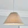Dunelm Luna Conical Grey Shade 25cm 2 Dunelm Luna Conical Grey Shade 25cm -all lighting Sales Store 30755331