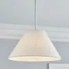 Dunelm Luna Conical Ivory Shade 25cm 2 Dunelm Luna Conical Ivory Shade 25cm -all lighting Sales Store 30755333