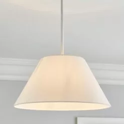 Dunelm Luna Conical White Shade 35cm