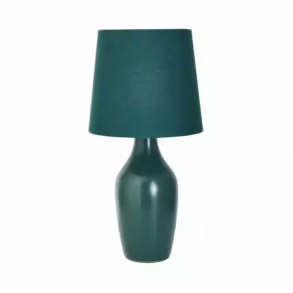 Dunelm Ava Bottle Green Table Lamp 7 Dunelm Ava Bottle Green Table Lamp - Image 5