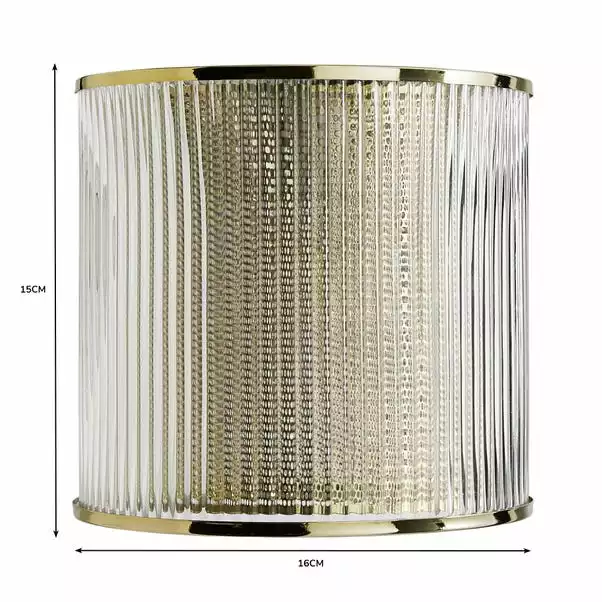 Dunelm Kruze Glass Easy Fit Pendant 8 Dunelm Kruze Glass Easy Fit Pendant - Image 6