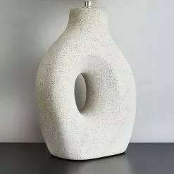 Dunelm Dinah Sculptural White Table Lamp 11 Dunelm Dinah Sculptural White Table Lamp -all lighting Sales Store 30755681 alt03