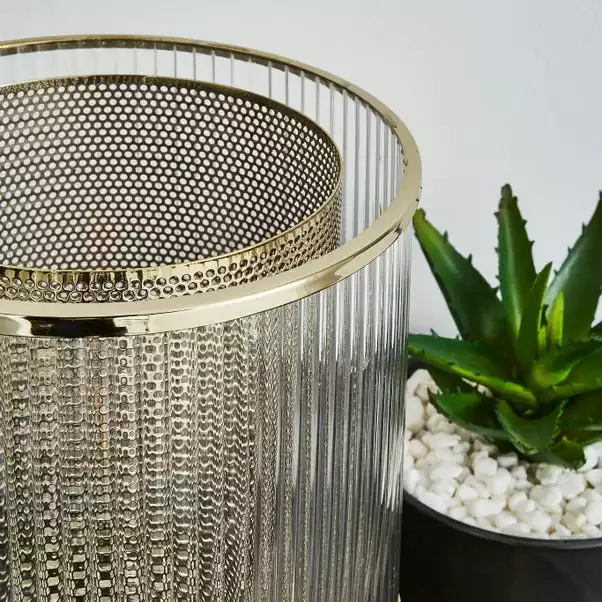 Dunelm Kruze Glass Table Lamp 5 Dunelm Kruze Glass Table Lamp - Image 3