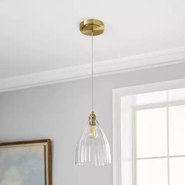 Churchgate Allexton Glass Ceiling Fitting 4 Churchgate Allexton Glass Ceiling Fitting - Image 2