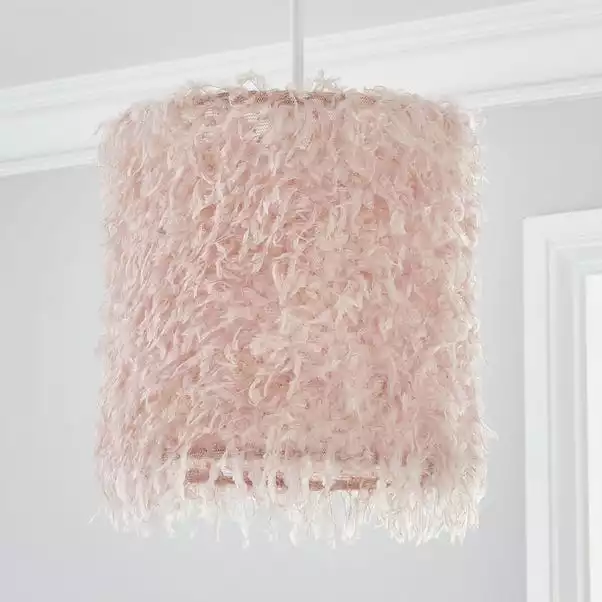 Dunelm Suzu Pink Easy Fit Pendant 4 Dunelm Suzu Pink Easy Fit Pendant - Image 2