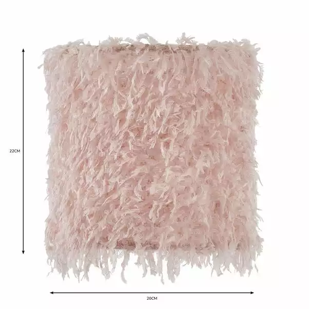 Dunelm Suzu Pink Easy Fit Pendant 7 Dunelm Suzu Pink Easy Fit Pendant - Image 5