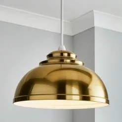 Dunelm Galley Gold Easy Fit Pendant
