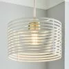Dunelm Kiel White Easy Fit Pendant 1 Dunelm Kiel White Easy Fit Pendant -all lighting Sales Store 30755718