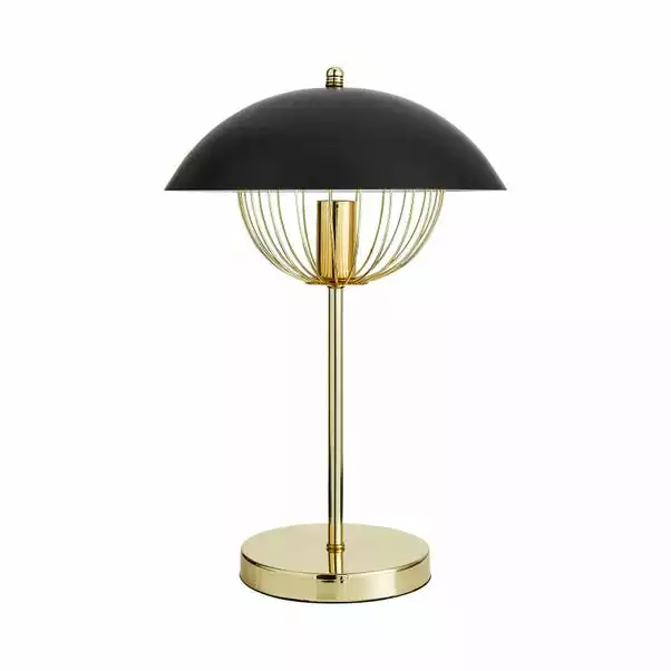 Dunelm Emzo Black Table Lamp 7 Dunelm Emzo Black Table Lamp - Image 5
