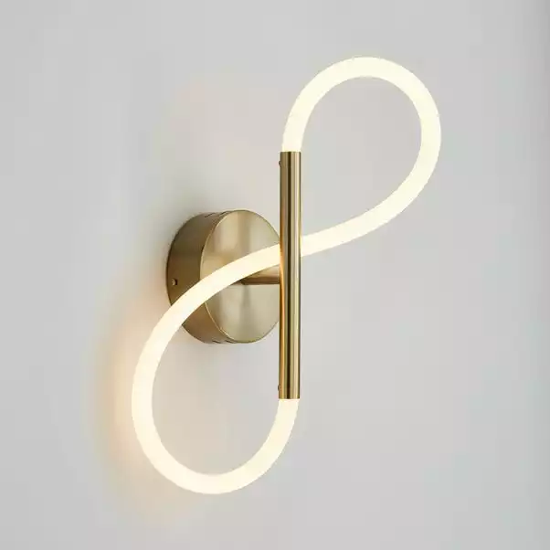 Dunelm Flexi Integrated LED Wall Light 50cm 3 Dunelm Flexi Integrated LED Wall Light 50cm