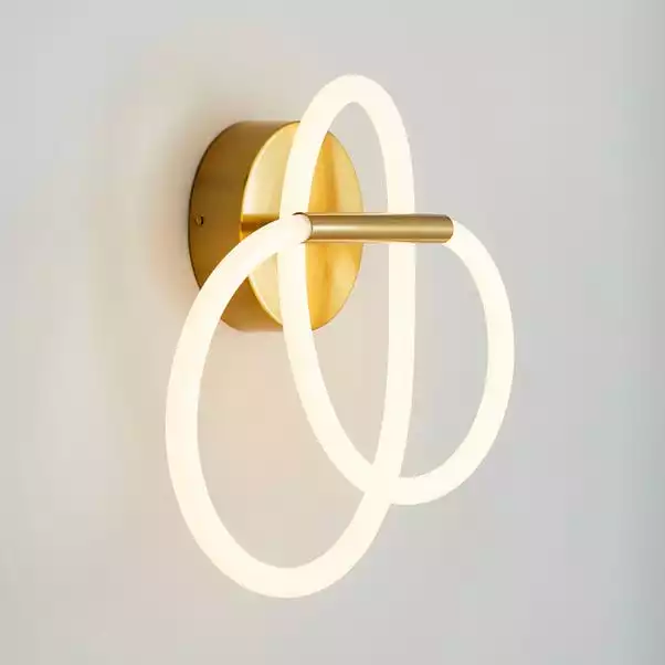 Dunelm Flexi Integrated LED Wall Light 42cm 3 Dunelm Flexi Integrated LED Wall Light 42cm