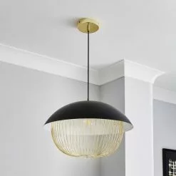 Dunelm Emzo Black Ceiling Fitting 50cm 9 Dunelm Emzo Black Ceiling Fitting 50cm -all lighting Sales Store 30755730 alt01