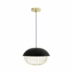 Dunelm Emzo Black Ceiling Fitting 35cm -all lighting Sales Store 30755731 alt05