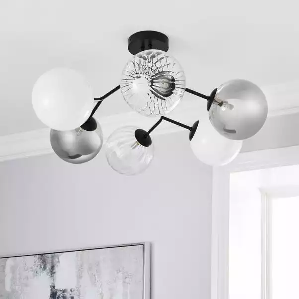 Dunelm Nila 6 Light Ceiling Fitting 4 Dunelm Nila 6 Light Ceiling Fitting - Image 2
