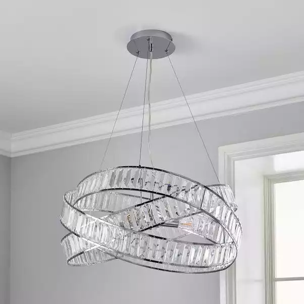 Dunelm Lilia 3 Light Ceiling Fitting 4 Dunelm Lilia 3 Light Ceiling Fitting - Image 2