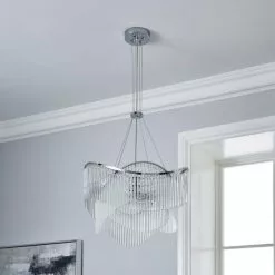 Dunelm Isabella 3 Light Ceiling Fitting -all lighting Sales Store 30755736 alt01