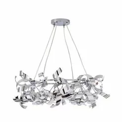 Dunelm Iris Hoop 4 Light Ceiling Fitting 12 Dunelm Iris Hoop 4 Light Ceiling Fitting -all lighting Sales Store 30755737 alt05