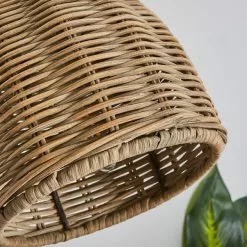 Churchgate Cotes Rattan Plug In Wall Light 10 Churchgate Cotes Rattan Plug In Wall Light -all lighting Sales Store 30755741 alt02