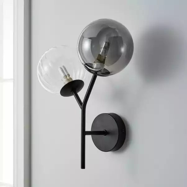 Dunelm Nila 2 Light Wall Light 4 Dunelm Nila 2 Light Wall Light - Image 2