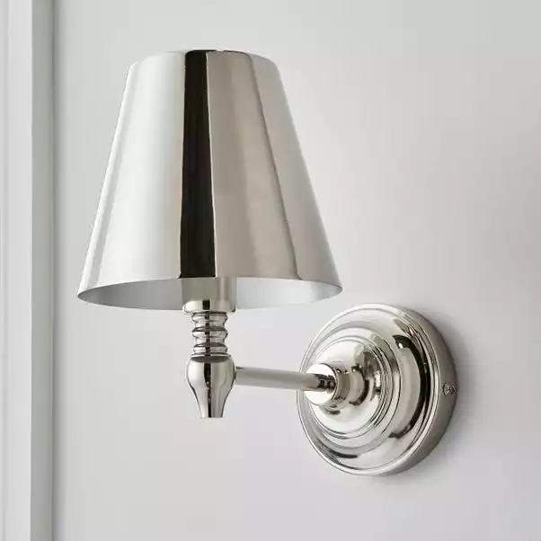 Dorma Bedford Polished Nickel Wall Light 3 Dorma Bedford Polished Nickel Wall Light - Image 2