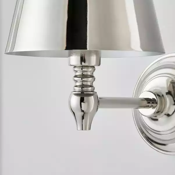 Dorma Bedford Polished Nickel Wall Light 4 Dorma Bedford Polished Nickel Wall Light - Image 3