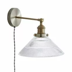 Dunelm Logan Glass Plug In Easy Fit Wall Light 12 Dunelm Logan Glass Plug In Easy Fit Wall Light -all lighting Sales Store 30755761 alt05