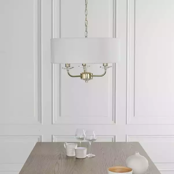 Vogue Lighting Vogue Katarina 3 Light Ceiling Fitting 4 Vogue Lighting Vogue Katarina 3 Light Ceiling Fitting - Image 2