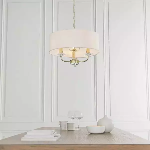 Vogue Lighting Vogue Katarina 3 Light Ceiling Fitting 5 Vogue Lighting Vogue Katarina 3 Light Ceiling Fitting - Image 3
