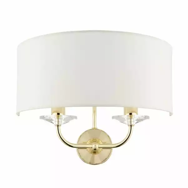 Vogue Lighting Vogue Katarina Crystal 2 Light Wall Light 7 Vogue Lighting Vogue Katarina Crystal 2 Light Wall Light - Image 5