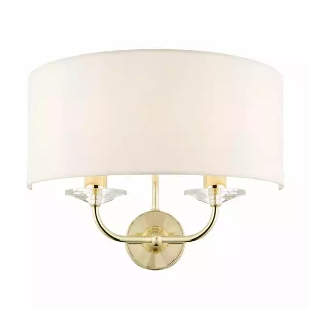 Vogue Lighting Vogue Katarina Crystal 2 Light Wall Light 8 Vogue Lighting Vogue Katarina Crystal 2 Light Wall Light - Image 6